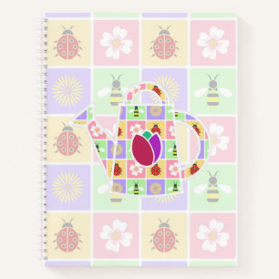 Carnet spirale des patchs de ressort