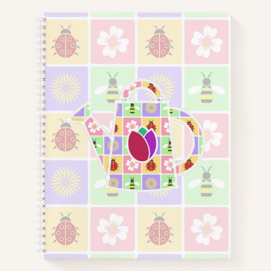 Carnet spirale des patchs de ressort (Devant)