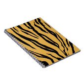 Carnet spirale d'impression de tigre (Côté Droit)