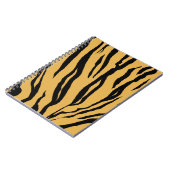 Carnet spirale d'impression de tigre (Côté gauche)