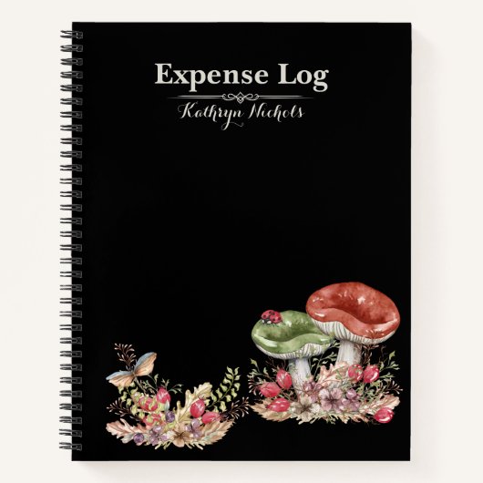 Carnet spiralé du Bureau de la Forêt Botanique (Devant)