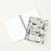 Carnet spirale du carnet de croquis de voyage (Intérieur)