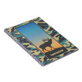 Carnet spirale Elk et Camo (Côté Droit)