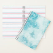 Carnet spirale en pierre de marbre (À l'intérieur)