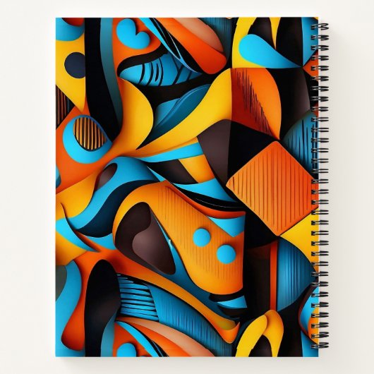 Carnet Spirale ethnique (Dos)