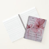 Carnet spiralé Floral Bible Verse (Intérieur)