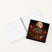 Carnet Spirale Heure Ensorcelante Roses Gothiques (Intérieur)