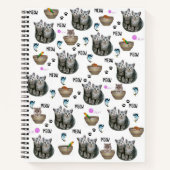 Carnet spirale Kitten Meow Cat (Devant)