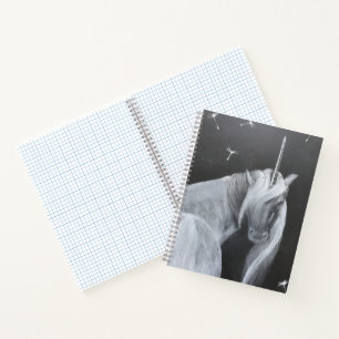 Carnet spiralé Licorne & Pissenlit
