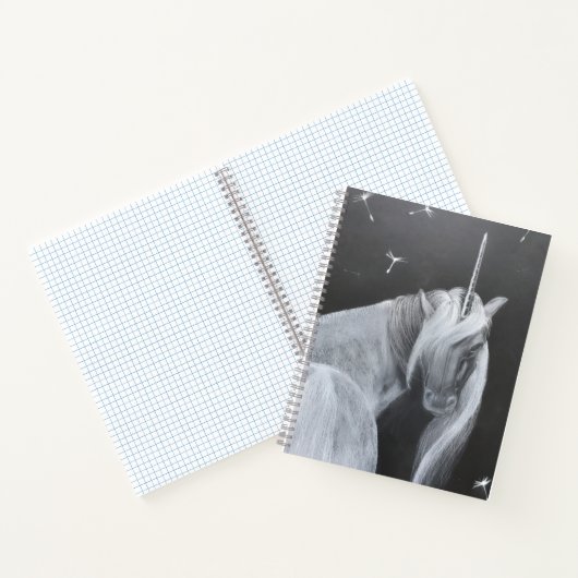 Carnet spiralé Licorne & Pissenlit (Intérieur)