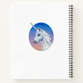 Carnet spirale magique imaginaire monicorne royaum (Dos)