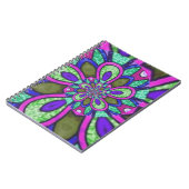 Carnet spirale mandala (Côté gauche)