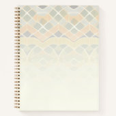 Carnet Spirale méditerranéenne molle du Boho à gauche (Devant)