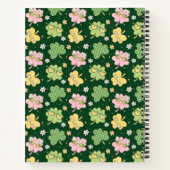 Carnet Spirale Monogramme Rétro Groovy Saint-Patrick (Dos)