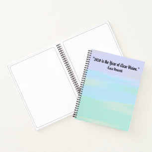 Carnet Spirale Motivationnelle inspirée par le coucher d