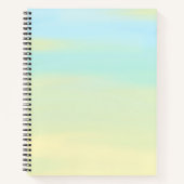 Carnet Spirale Motivationnelle inspirée par le coucher du (Devant)