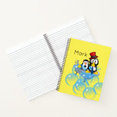 Carnet spirale Pingouin Bubbles Baignoire (Intérieur)