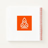 Carnet Spirale pour ordinateur portable portfoliorocket (Dos)