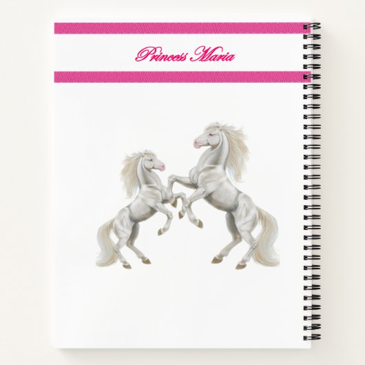 Carnet spirale Princesse Maria (Dos)