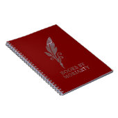 Carnet Spirale rouge (Côté Droit)