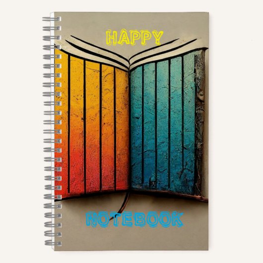 Carnet Spirale Sunshine De Taille Poche (Recto)