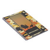 Carnet spirale turque et camo (Côté Droit)