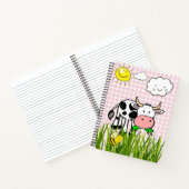 Carnet spirale vache rose Plaid Bumblebee floral (Intérieur)
