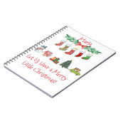 Carnet spirituel de Noël - planificateur cadeau de (Côté gauche)