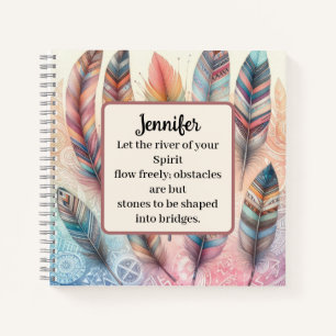 Carnet spirituel indien inspirant