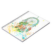 Carnet Splatter Dreamcatcher (Côté gauche)