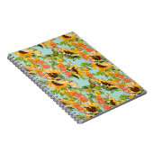 Carnet Splendor d'automne : Motif de la nature sans coutu (Côté Droit)