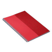 Carnet Split-Texture Tomate Red Spiral (Personnali (Côté Droit)