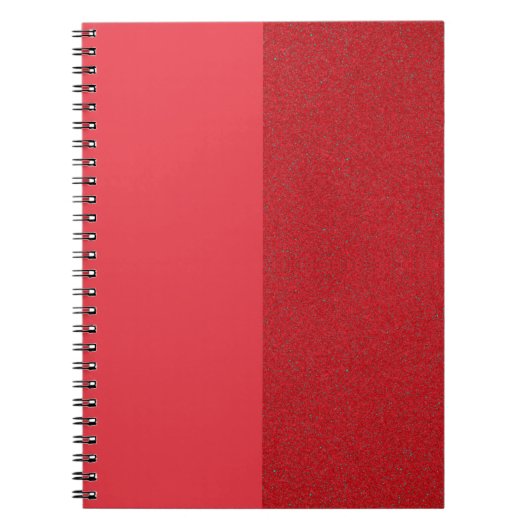 Carnet Split-Texture Tomate Red Spiral (Personnali (Devant)