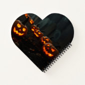 Carnet Spooky Candlelit Pumpkin Graveyard Notebook (Dos)