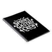 Carnet Spooky Gastro Crew Gastro Nurse Halloween Classic (Côté Droit)