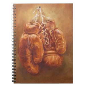 Carnet Sport rustique   Gant de boxe