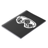 Carnet Sports d'hiver Ski snowboard Snow Landscape Goggin (Côté gauche)