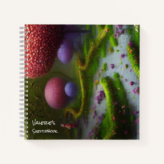 Carnet Sprawling Garden (Devant)