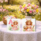 Carnet Spring Alphabet Letter A Notebook for Kids