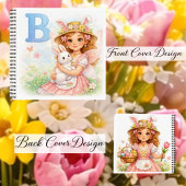 Carnet Spring Alphabet Letter B Notebook for Kids