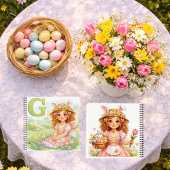 Carnet Spring Alphabet Letter G Notebook for Kids