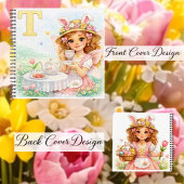 Carnet Spring Alphabet Letter T Notebook for Kids