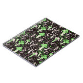 Carnet Spring-bound notebook "Mushrooms" (Côté gauche)