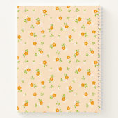 Carnet Spring Floral Daisy Bouquets Personalised (Dos)