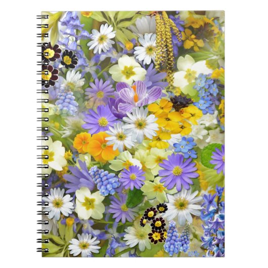 Carnet Spring Flower Selection (Devant)