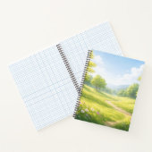 Carnet Spring Meadow Nature Spiral Notebook (Intérieur)