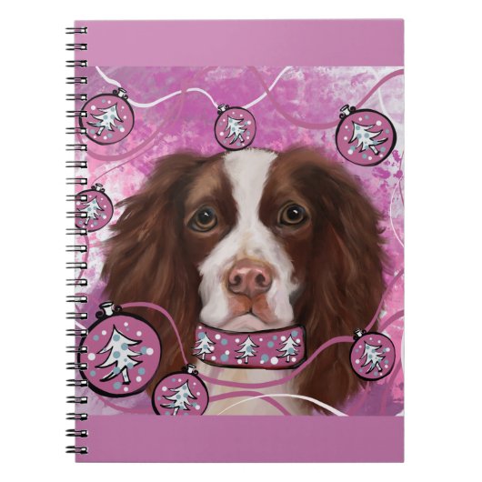 CARNET SPRINGER SPANIEL ANGLAIS       (Devant)