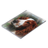 Carnet Springer Spaniel Chien Art (Côté gauche)