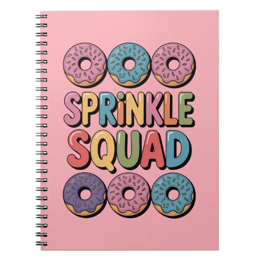 Carnet Sprinkle Squad | Baby Sprinkle (Devant)