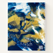 Carnet SpWW Gleaming Indigo Spiral (Dos)